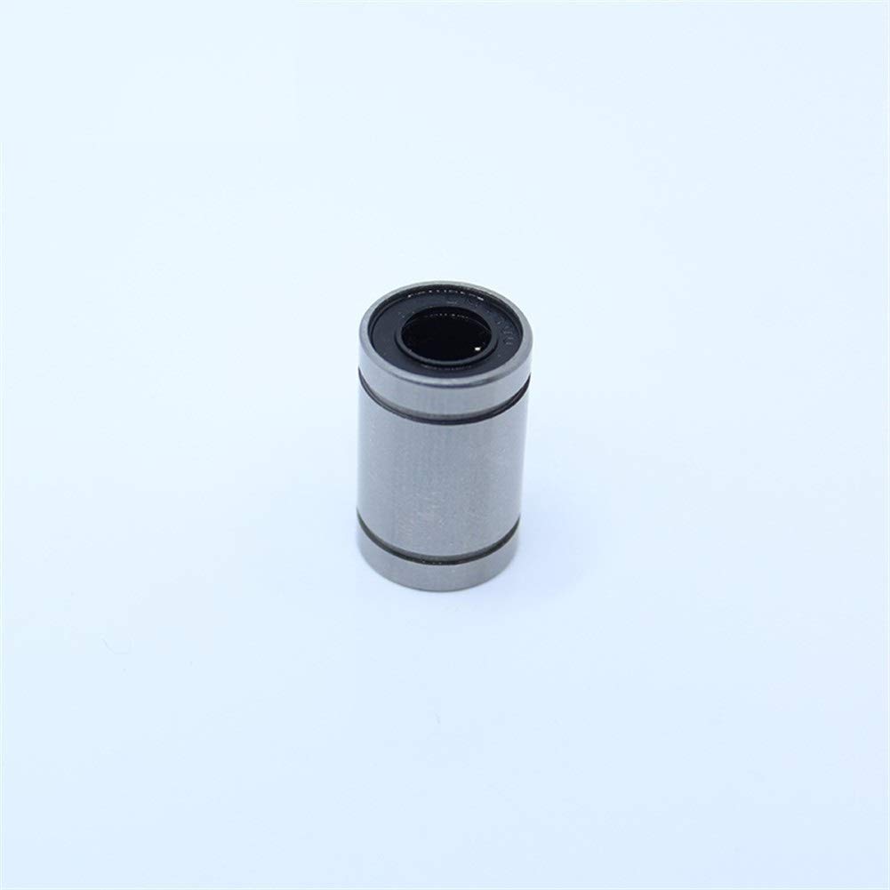Roulements linéaires LM12UU LM13UU LM16UU LM20UU, douilles de mouvement linéaire, guides linéaires ABEC-1, 5 pièces, roulements linéaires standard, roulements à billes linéaires(LM16UU A1 5PCS)
