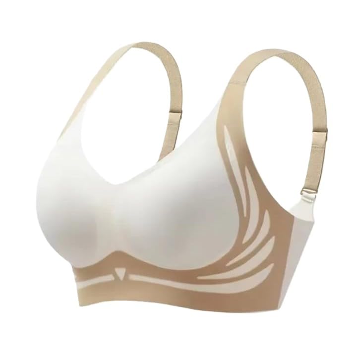 Women's Wireless Push-Up Bra Soft Lightly Padded Full Coverage Bra Longline High Support Sports Bra for Workout, Gym & Yoga-image-12