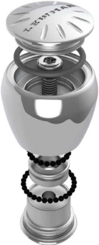 LEWMAR 89700862: Polished Ss Knob W/Rim Clamp