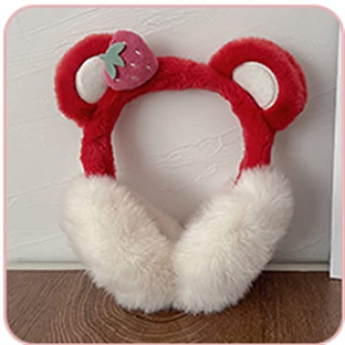 Gretd Cute Plush Warm Earmuffs Women's Winter Cycling Ear Protection Cold And Windproof Earmuffs Earmuffs Ear Warmer Earmuffs #TOP4