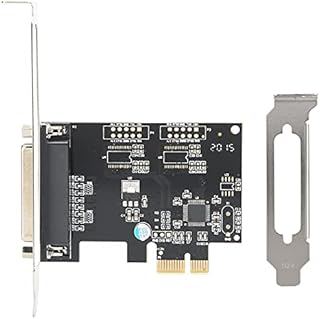ASHATA PCIE Parallel Port Card,PCIE to Parallel Port Card Print Port LPT PCI-E LPT Printer Card Adapter DB25,PCI to DB25 LPT Parallel Port Expansion Card For Windows, MAC and Linux.