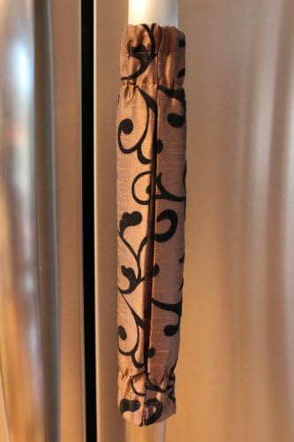 Handle Babe Decorative Kitchen Appliance Handle Cover-Unique Pocket Design Catches Drips, Smudges and Fingerprints Leaving Stainless Steel Kitchen Appliances Shiny
