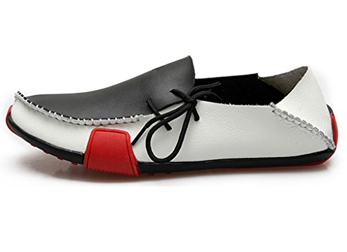 Men's Genuine Leather Slipper Loafers Flat Shoes Slip-Ons2