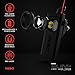 Nebo Slim+ Rechargeable Flashlight Power Bank 700 Lumen LED Light with Red Light Bundle with a Lumintrial USB Wall Adapter