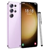 McMgc S25Ultra Téléphone Portable Pas Cher Android, écran 6,3 Pouces Incell, 2Go+16Go (SD 128Go), 3 Fentes (Double SIM+SD), Batterie 4500mAh, caméras 8MP+13MP, déverrouillage Facial (Purple)