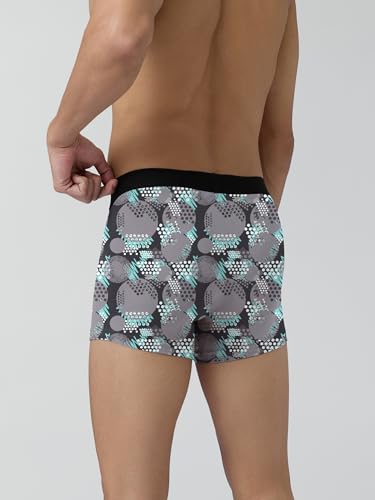 Image of JARVO Men's Extra Thin Elastic Underwear Long Comfortable Ice Silk Breathable Comfort Brief-Boxer-Trunks Imported Material Pack of 3