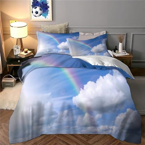 Housse de couette libellule ultra douce anti-plis taille King - 6