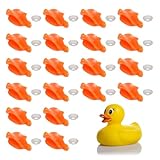 QUARKZMAN 20 Stück Plastik Entenschnabel 1.65 Zoll Puppen Sicherheits Entenmund Schnabel Ersatz Deko Mit Unterlegscheiben Für DIY Basteln Häkeln Entenschnäbel Puppenherstellung