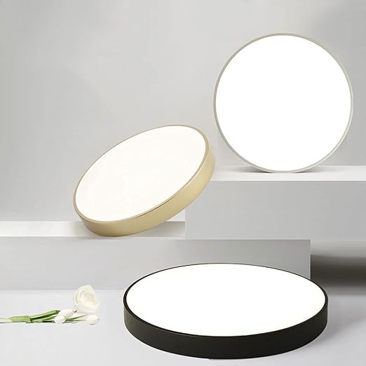 CSSYKV Ultradunne LED-plafondlamp-moderne Minimalistische Ronde Driekleurige Lichtveranderende Plafondlampen Die Worden Gebruikt In Het Balkon, Slaapkamer, Kantoor, Verzonken Verlichting, Gangplafondlamp CSS photo 2