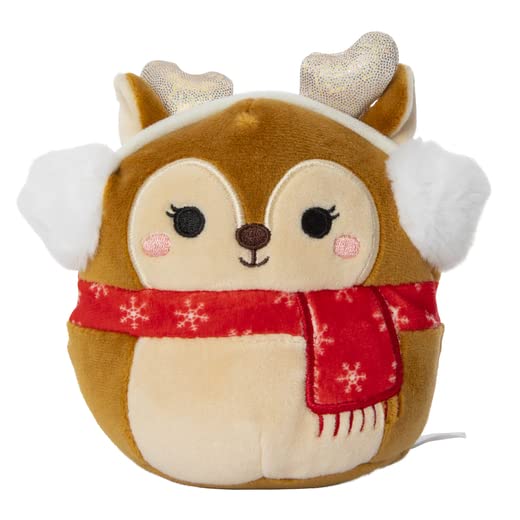 Squishmallows Darla renne Kellytoy compagnon de sieste avec stickers