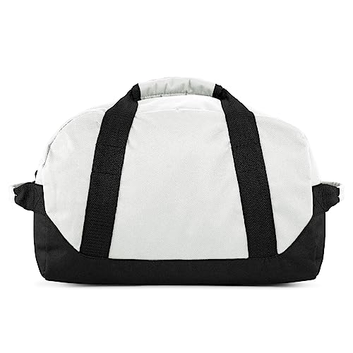 Image of DALIX 14 inch Small Duffle Bag Two Toned Gym Travel Bag