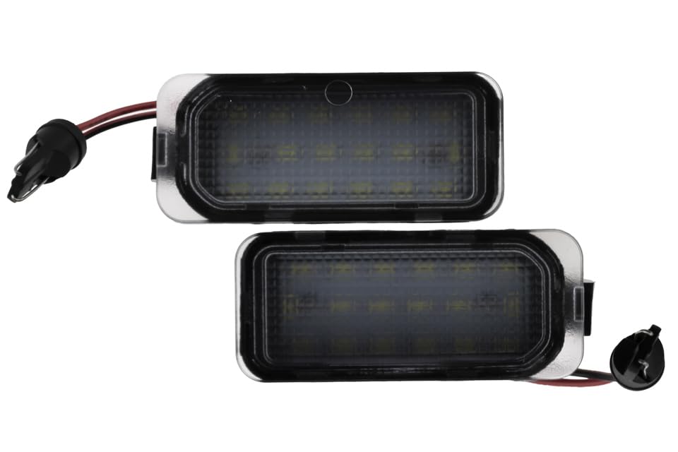 Luces de matrícula Ford Fiesta Focus II con ajuste estanco preciso 3