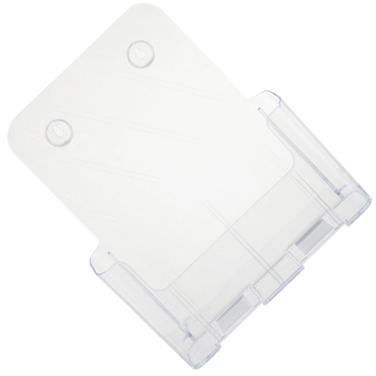 Soporte transparente para documentos A4, acrílico para oficina, folletos de pared y revistas, estante de soporte único para documentos