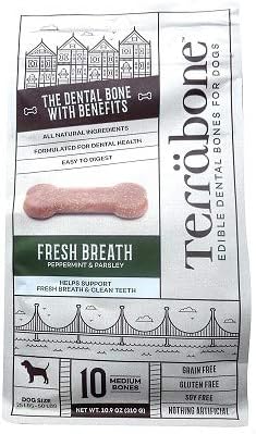 30200620 Terrabone Fresh Breath, Medium - 10 Count