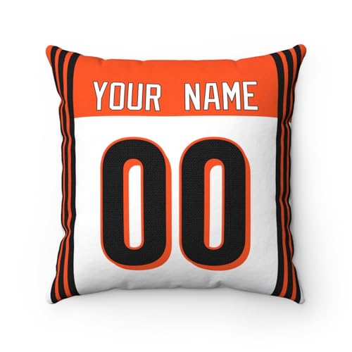 Image of ANTKING Throw Pillow 2 Pack Custom Any Name and Number Personalized Gift for Men Women Boys