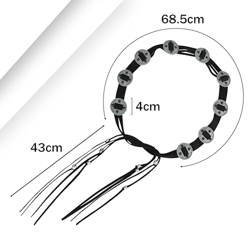 SIQITECHNO Bohemian Style Coins Beaded Waist Belt Western Medieval Faux Leather Vintage Tassels Belts for Women Dresses Jeans4