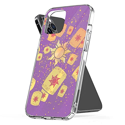 Phone Case Lantern Accessories Light Tpu Tangled Cover Protect Shockproof Compatible With Iphone 14 Pro Max 13 12 11 X Xs Xr 8 7 6 6S Mini Plus Galaxy Note S9 S10 S20 S21 Ultra Transparent #TOP9