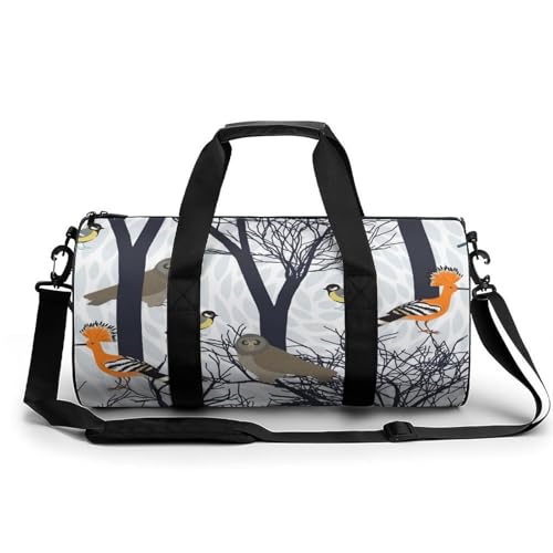Sac de voyage oiseaux de la forêt pour votre prochain week-end