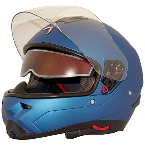 Mavox FX30 Max Full Face Helmet in Matt Finish with Dual Visor