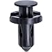 Rexka Front & Rear Bumper Push-Type Retainer Clips for Honda 91503-SZ5-003 Stem Length 18 mm Fits 10 mm Hole(Pack of 40)