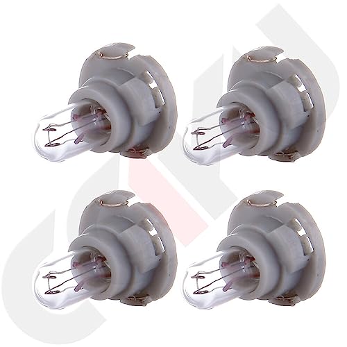 Cciyu 6 Pack Warm White T5/T4.7 Neo Wedge Halogen A/C Led Light Bulbs #TOP3