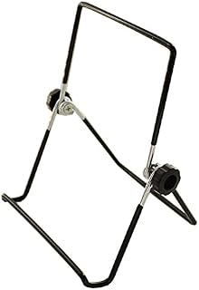 Tincogo (2 Pack) Adjustable Iron Display Stand Easel Foldable Tablet Stand Holder,Displays Picture Frames, photo,Cookbooks, iPad, Art CollectionBlack