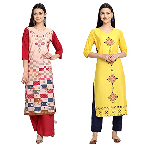Image of Women's Crepe Regular Kurta