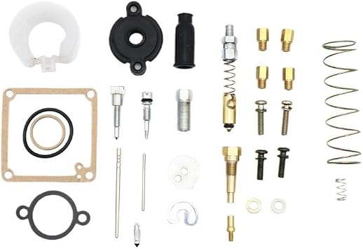 Repair Kit for AMAL Racing Carburettor Float Main Jet Needle Nozzle Adjusting Screw Gasket Set [car part]