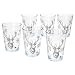 Produktbild Ritzenhoff & Breker Hirsch Chalet Luis Winter 6er Set Glühweingläser I 240ml, H 11cm I Tee-Glas mit Hirsch-Dekor in Grau I Weihnachtsglas für Kaffee, Eierlikör & Co an Nikolaus & zum Advent