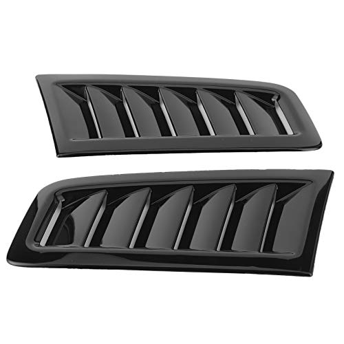 Rejillas Para Capó Universales Estilo RS MK2 – 2 Piezas De Plástico ABS Resistente Al Y – Compatibles Con Varios Modelos – Diseño Deportivo Y Fácil Instalación – Ideales Para Personalizar Tu Vehículo