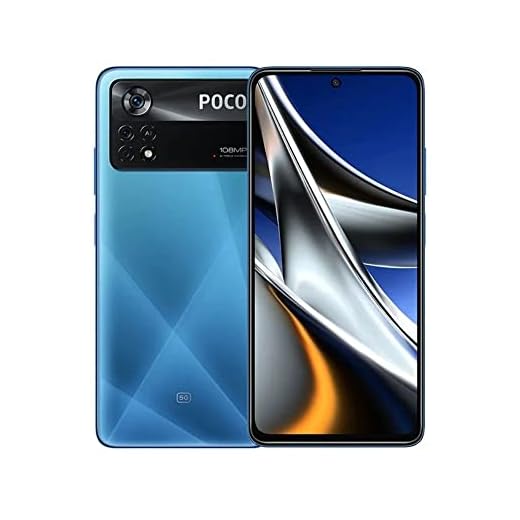 Celular Smartphone Xiaomi Poco X4 Pro 5G 256GB 8GB 6,67" 120 Hz 108mp Laser Blue - Azul