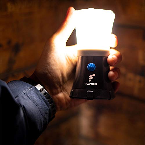 Favour Lampada Campeggio a LED L0617 - Lanterna da...