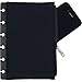 Produktbild Staples Arc Notebook Removable Zipper Pocket, 4 1/2 x 6, Black Neoprene by Staples