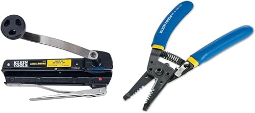 Klein Tools 53725 BX Cortador de cables y cortador de cables blindados, conducto flexible de corte y cables blindados y Klein Tools 11055 cortador