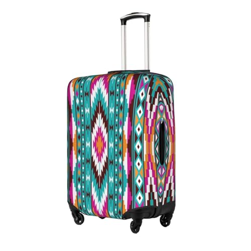 Native American Aztec Luggage Suitcase Cover, Stretchable Protection Luggage Stylish Suitcase Covers Small2