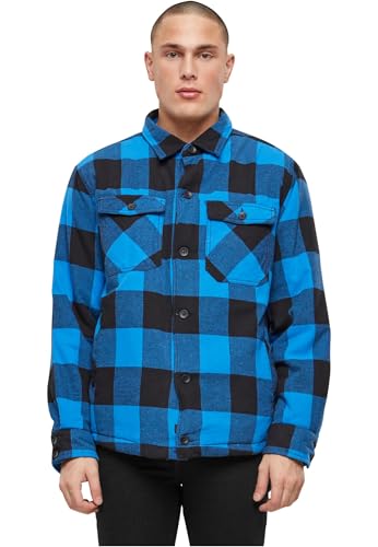 Image of Brandit Men's Lumber Jacket Black /Blue