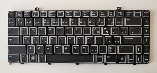 Clavier M11X R2 Canada noir pièce rechange informatique pour remplacement touche