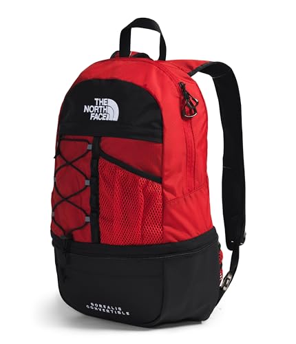 Image of The North Face Borealis Convertible Pack, TNF Red /TNF Black, One Size