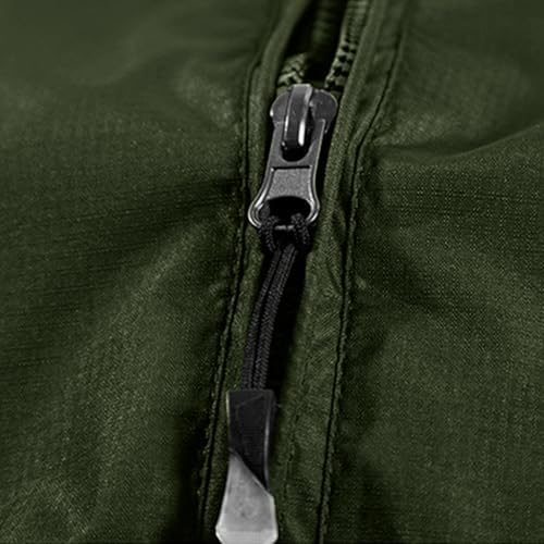 Plus Size Rain Jacket Women Waterproof Hooded Raincoats Travel Hiking Rain Coat Packable Windbreaker with Pockets - 3