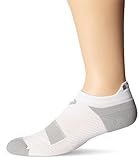 ASICS Lite-Tech Single Tab Socks (1-Pack), Small, White