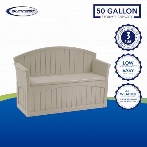 Suncast PB6700 50 Gallon Patio Bench thumb #12