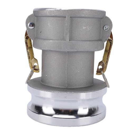 Cryfokt DA Raccord de Tuyau Camlock, Réducteur de Couplage Camlock Femelle 3 Pouces X 4 Pouces Mâle, Anticorrosion et Résistant à L'usure, Raccord de Tuyau Polyvalent et D