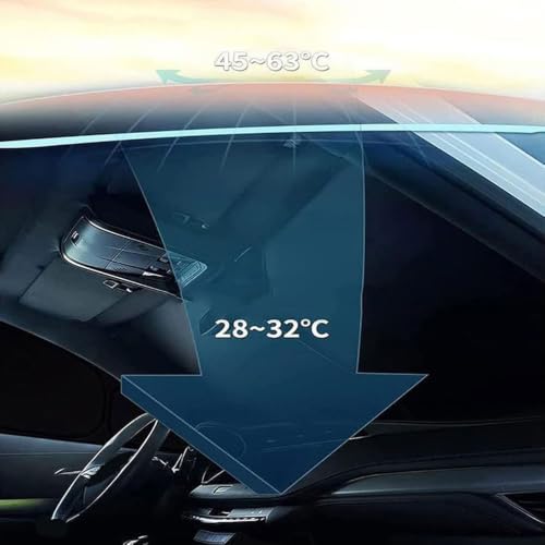 Aislante térmico vehículo y parasol coche para Lexus LBX 7