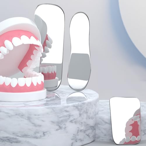 Norhogo Intra-orale Fotografie Spiegel, Intra-orale Inspektion Spiegel 5 Stück, Spiegel für Intra-orale Dentalfotografie