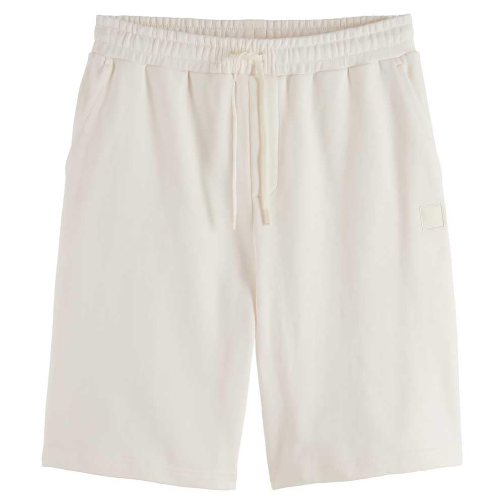 Scotch & Soda Men's Logo SweatShorts, Swan, XL