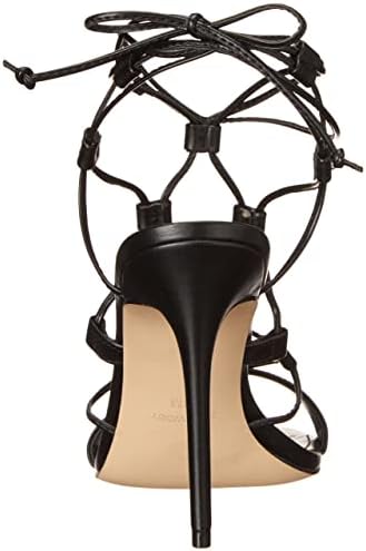 Nine West Women's MIX3 Heeled Sandal, Black, 11 | Image 2