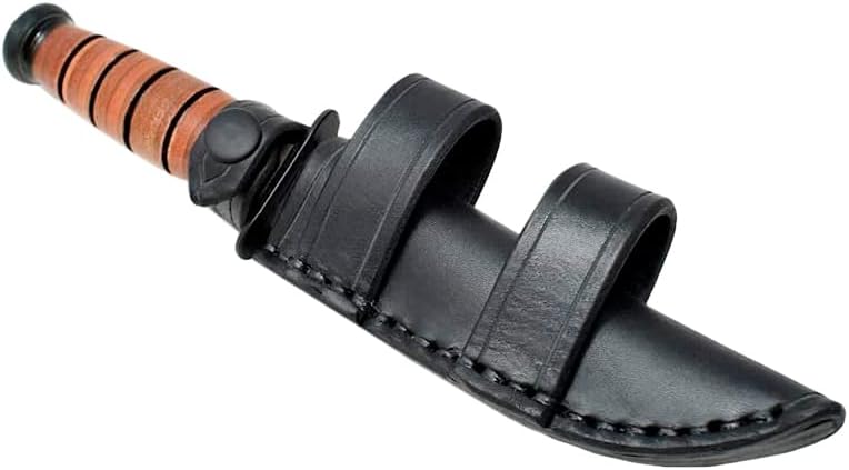 Leather Scout Sheath for the Ka Bar Fighting Knife