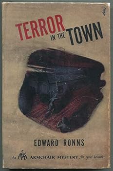 Hardcover Terror in the town (An armchair mystery) Book