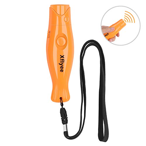 Xflyee Three Tone Electronic Whistle - Handheld 3 Distinct High Volume Loudest Electric