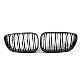 Leicht und langlebig. KKmoon Auto Grill Kühlergrill Frontstoßstange Nebelscheinwerfer Grill Ersatz Für BMW 2-Series F22 F23 2014-2018